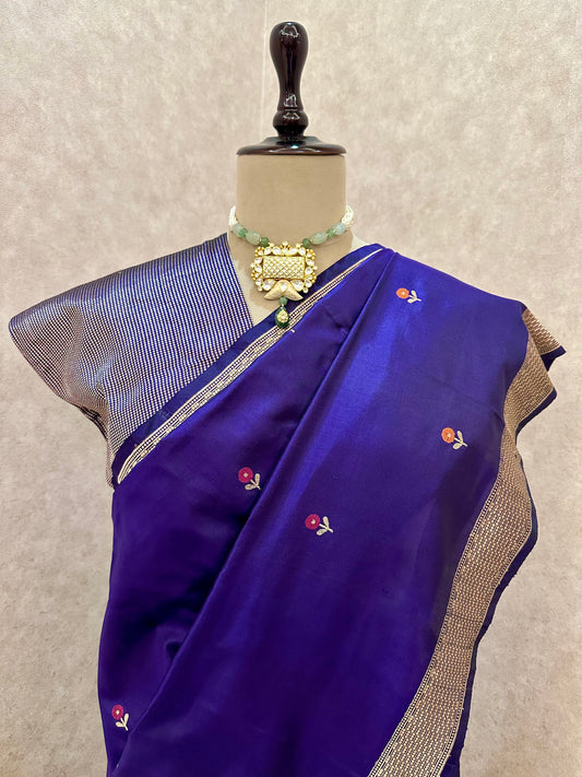 Jaamun- Silk Banarasi Saree