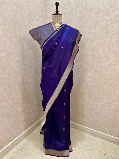 Jaamun- Silk Banarasi Saree