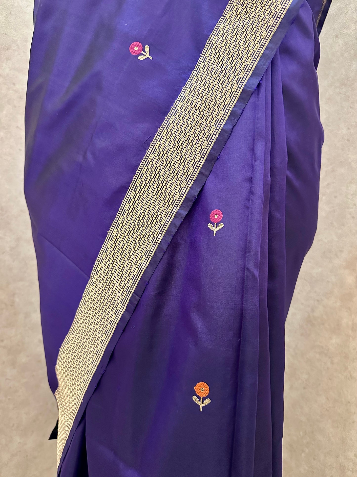 Jaamun- Silk Banarasi Saree