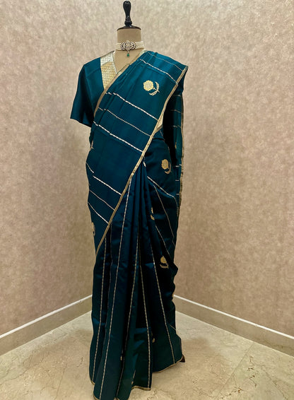 Panna- Silk Banarasi Saree