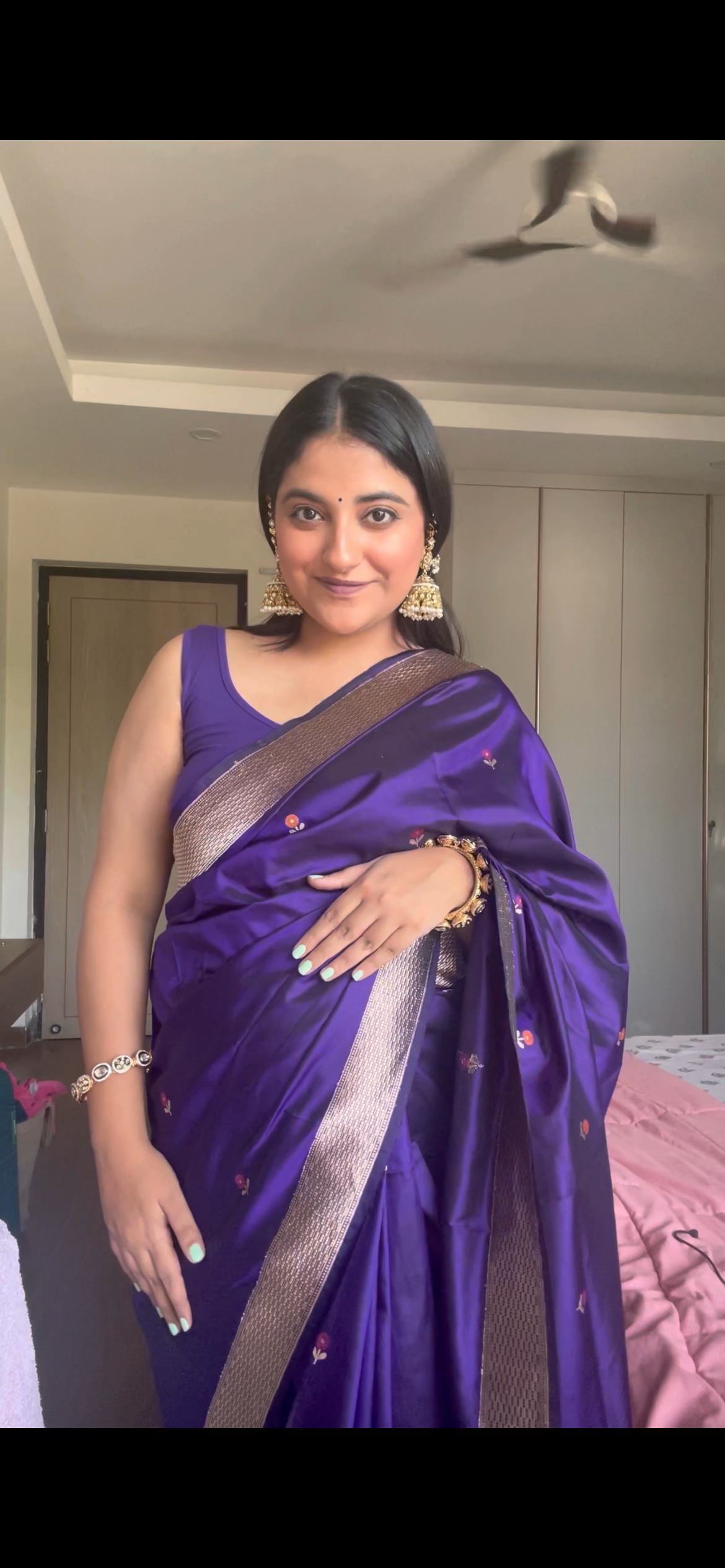 Jaamun- Silk Banarasi Saree