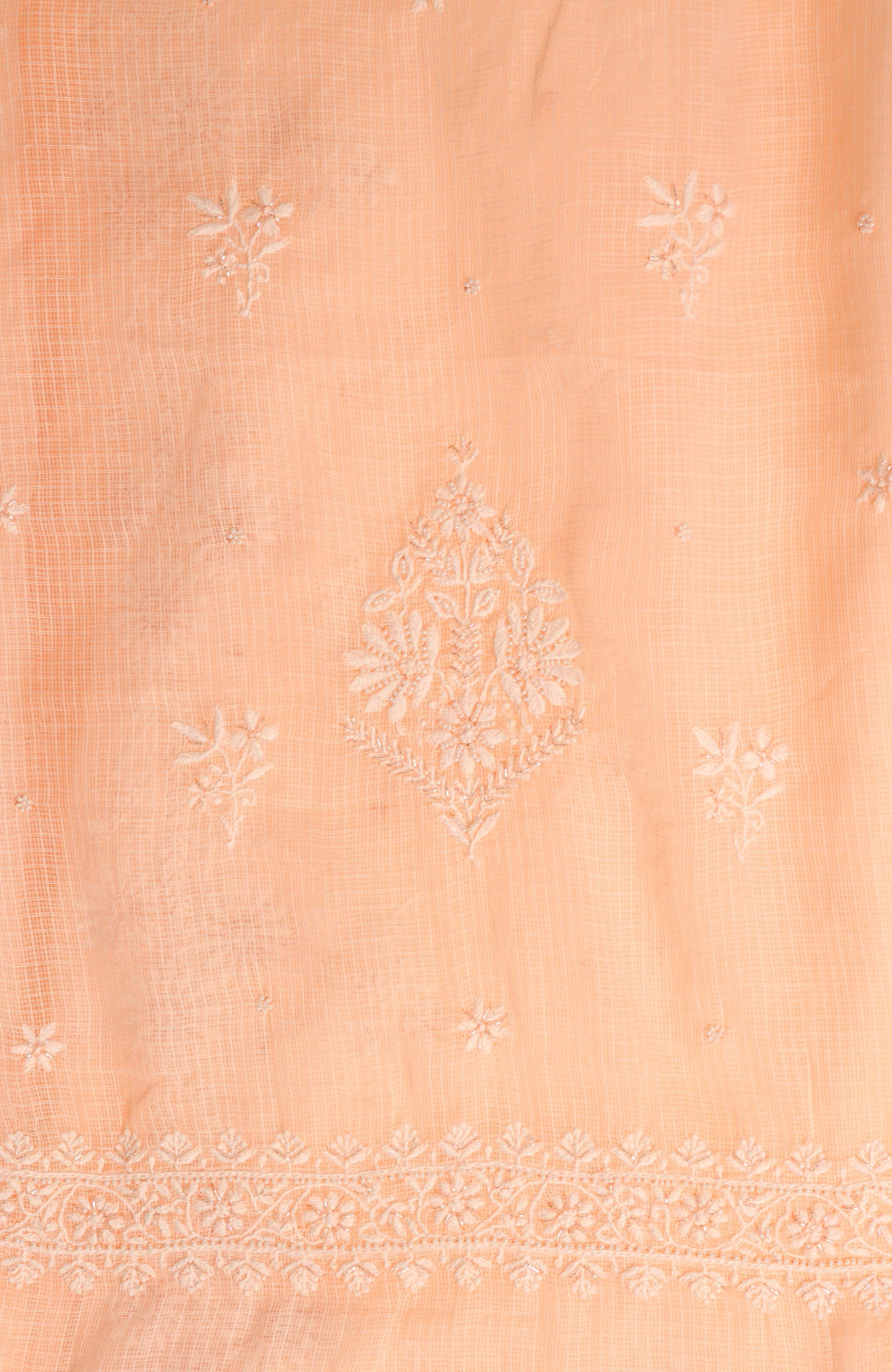 Salmon Punch- Kota Chikankari Suit