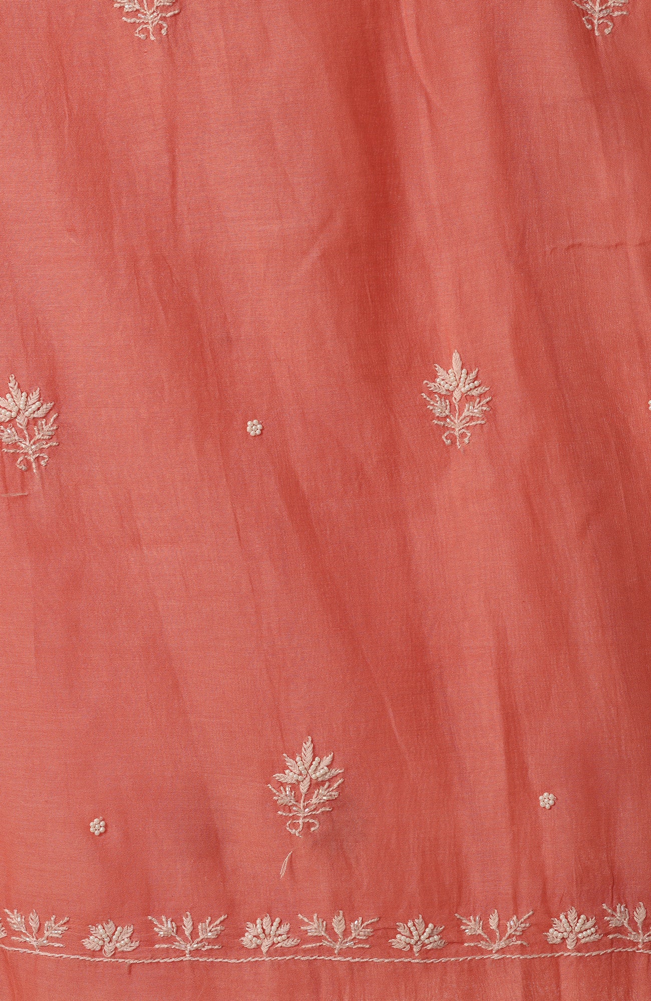 Lotus Malai- Mul Chanderi Chikankari Suit